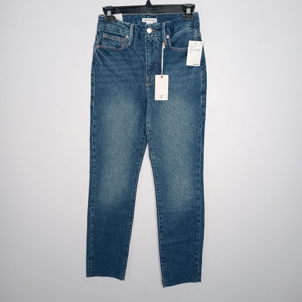 Good American skinny high rise jeans size 0/25